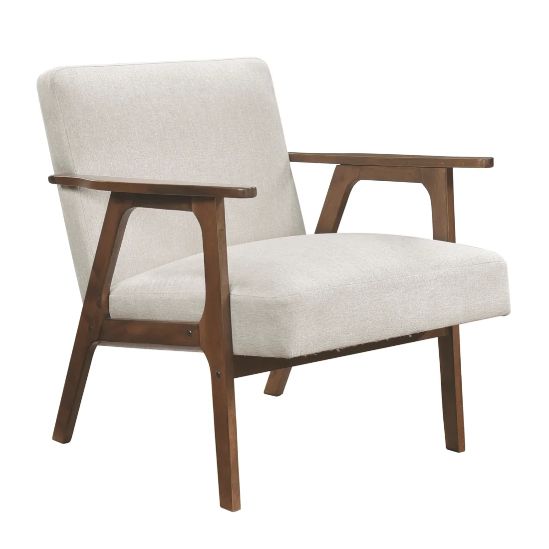 Omara Accent Chair, Beige