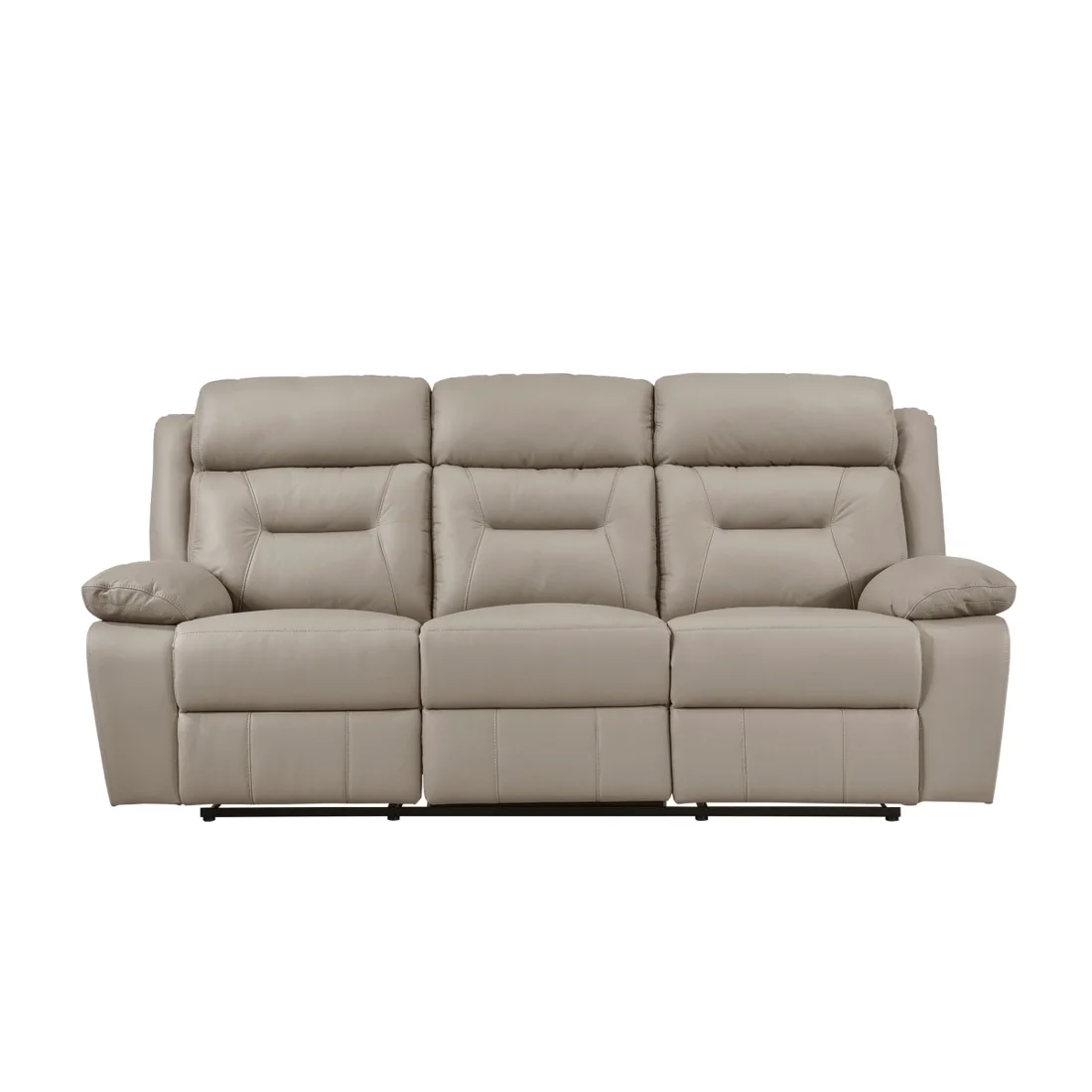 Laconia Reclining Sofa, Latte, view 1