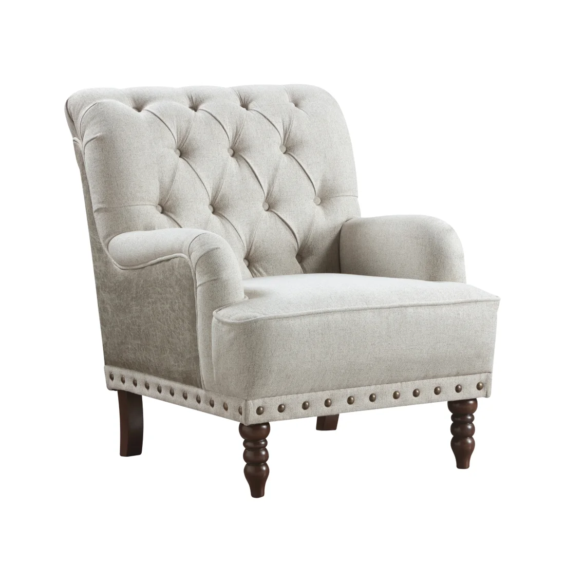 Carol Accent Chair, Beige