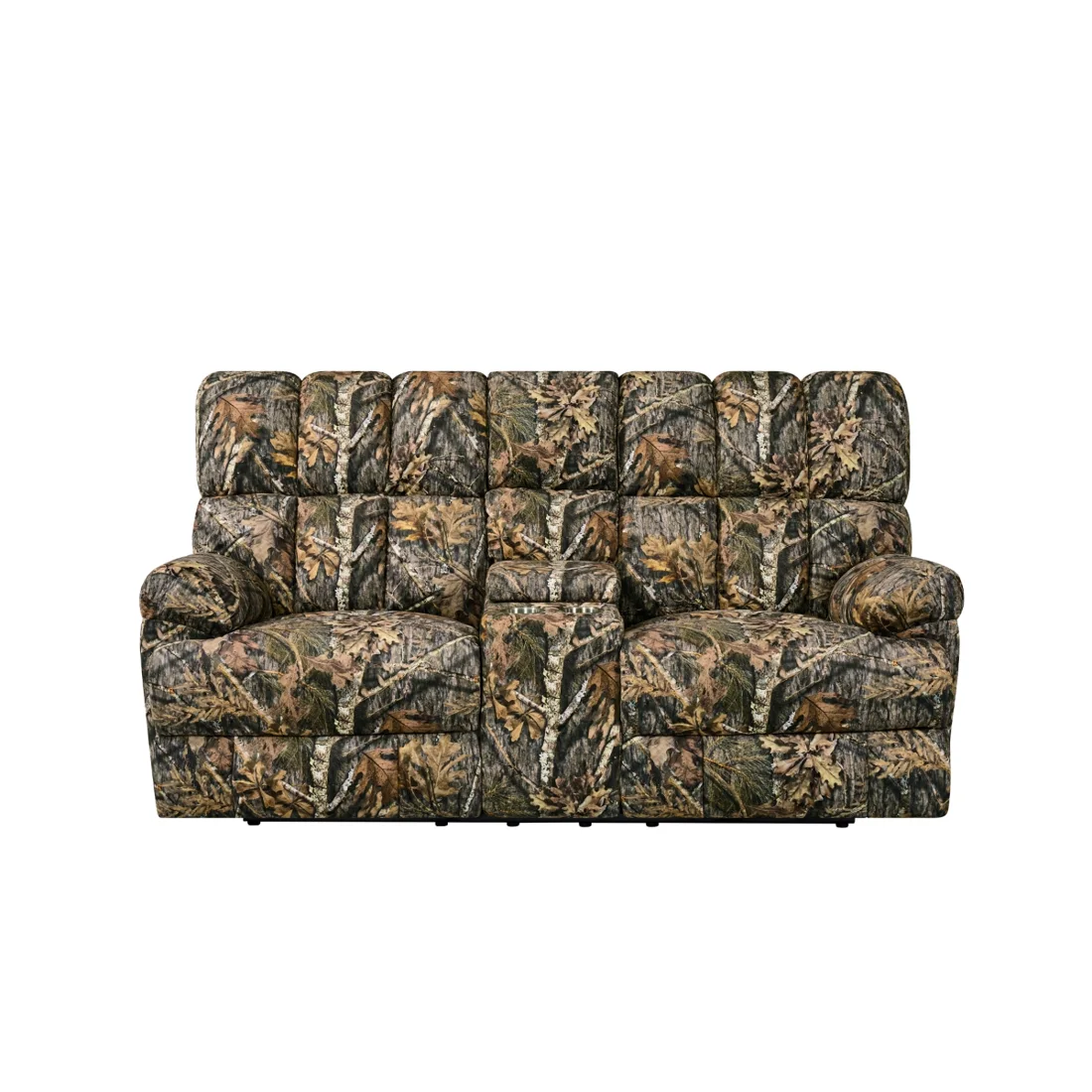 Harrison Reclining Loveseat, Woodland Camouflage