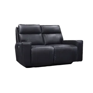 Chadwick Reclining Loveseat, Black