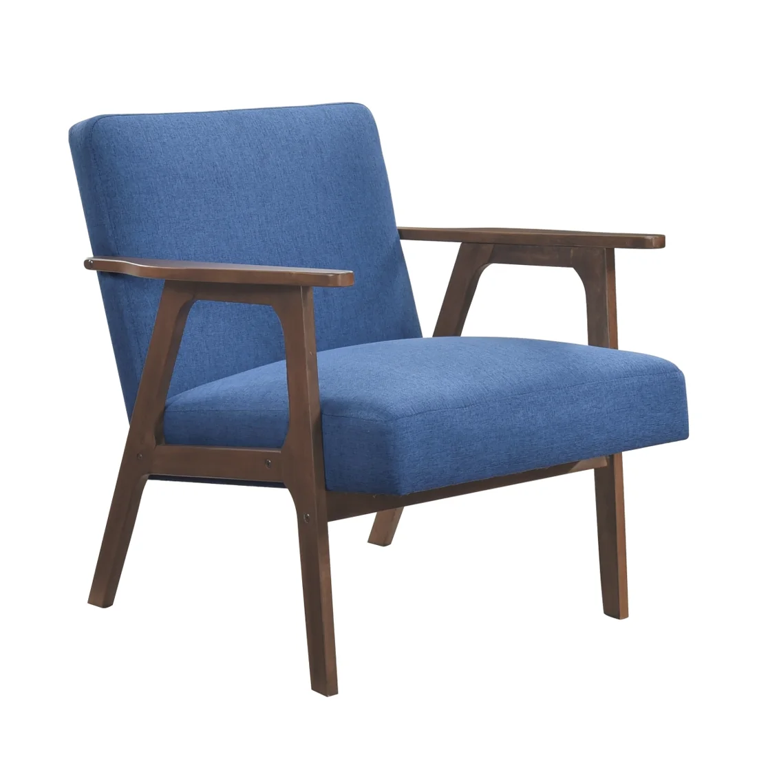 Omara Accent Chair, Blue, view 1