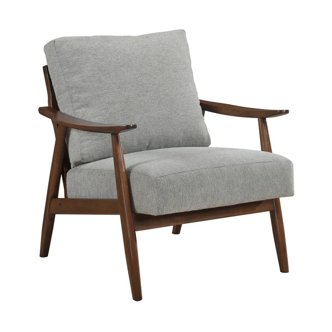 Barton Accent Chair, Gray, view 1