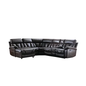 Newton 6-Piece Modular Sectional, Brown