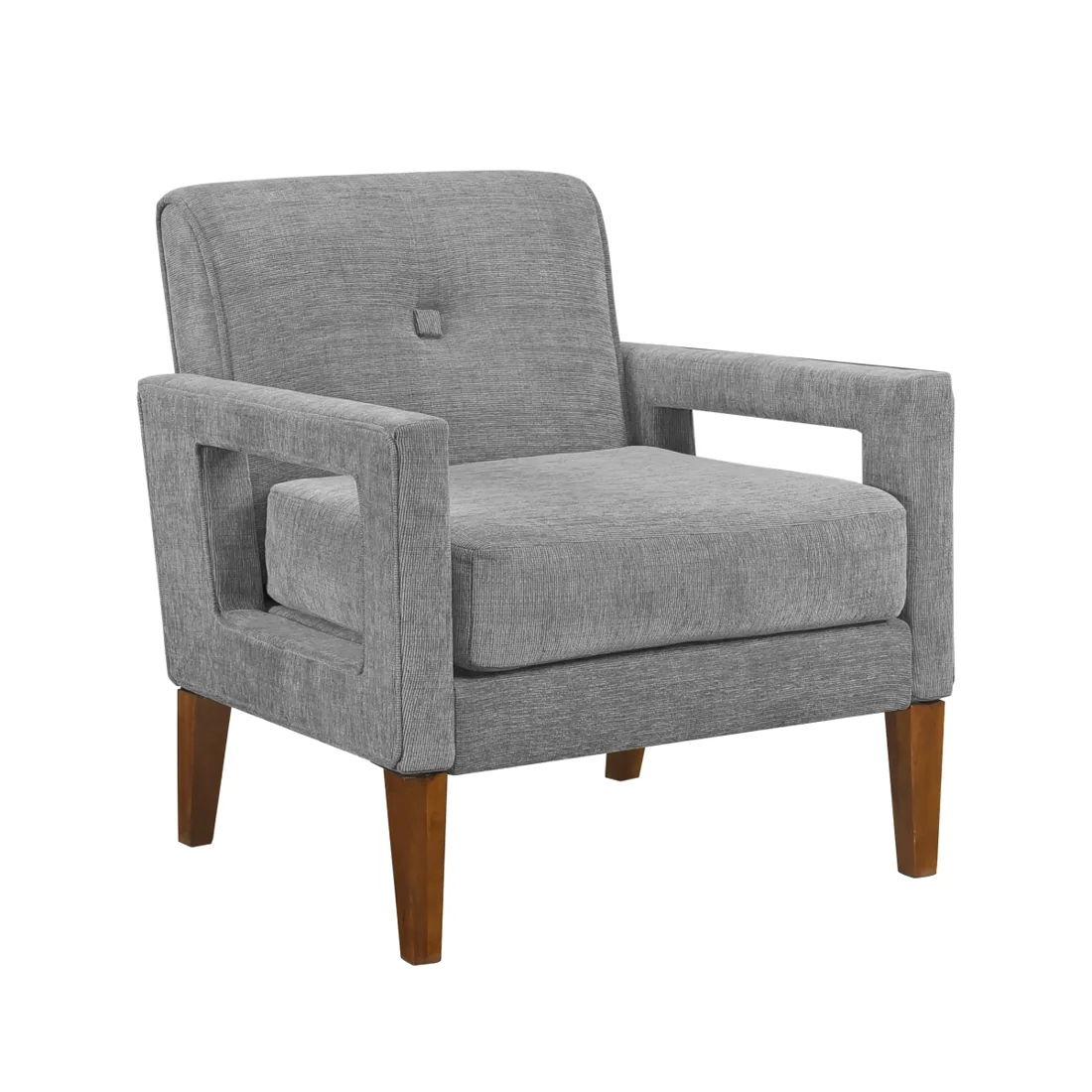 Belfort Accent Chair, Gray, view 1