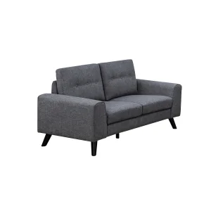 Evelyn Loveseat, Grey