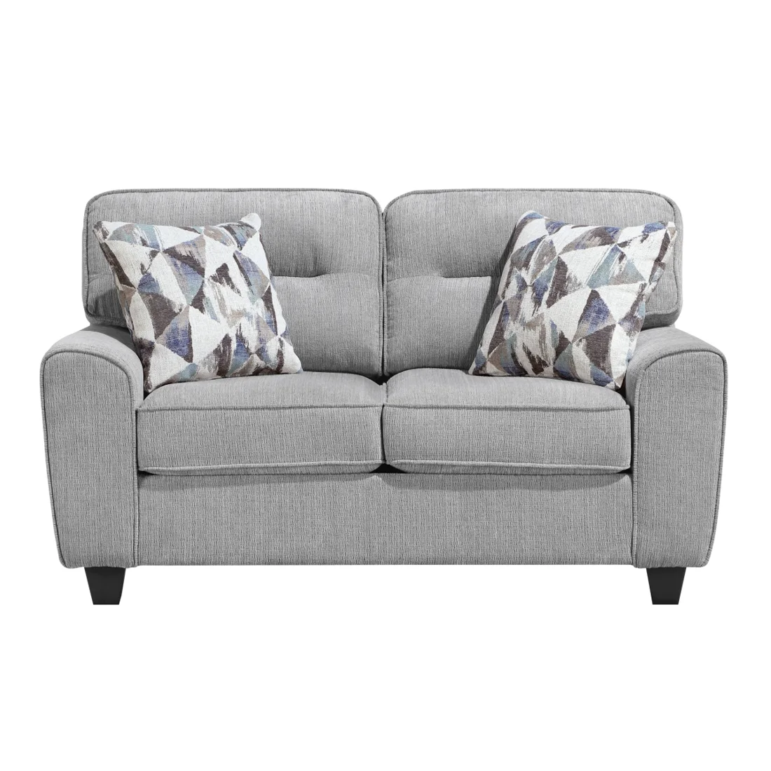 Bennett Loveseat, Gray, view 1