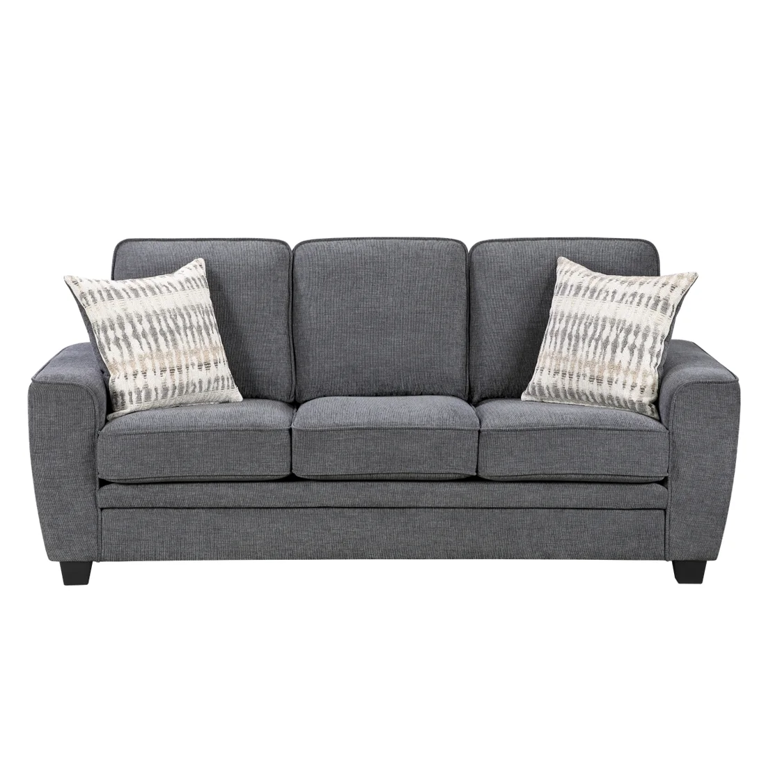 Zander Sofa, Dark gray, view 1