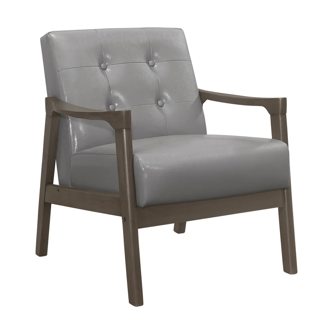 Alby Accent Chair, Gray