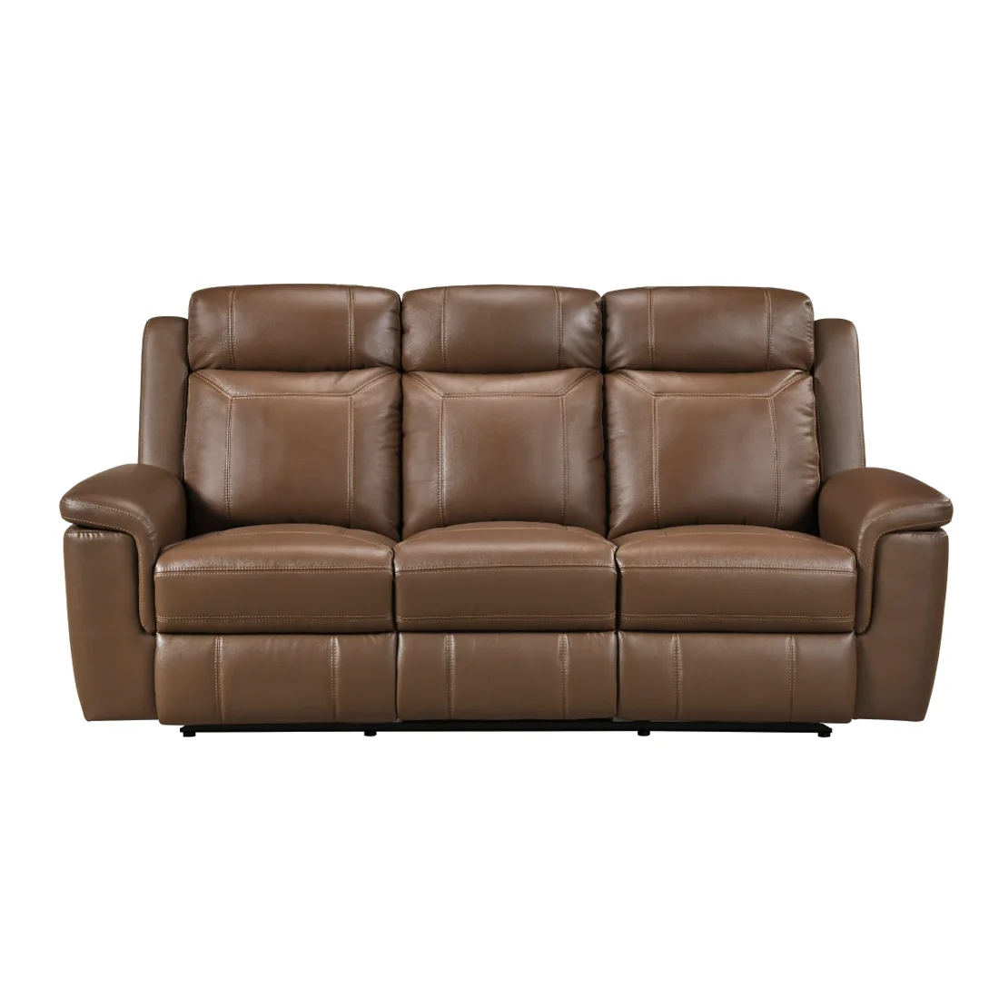 Nest Reclining Sofa, Camel, view 1