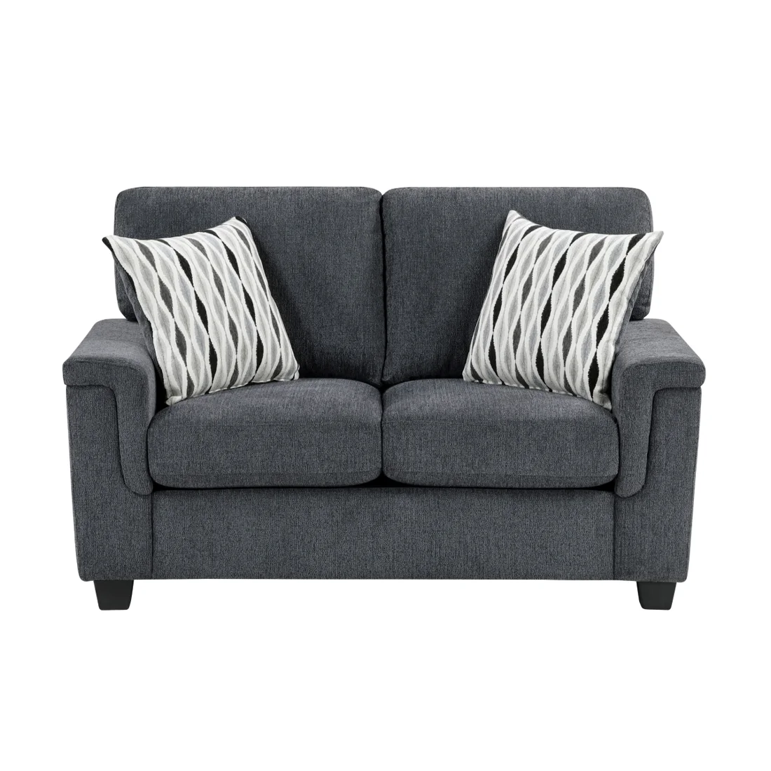 Chelsea Loveseat, Dark gray, view 1