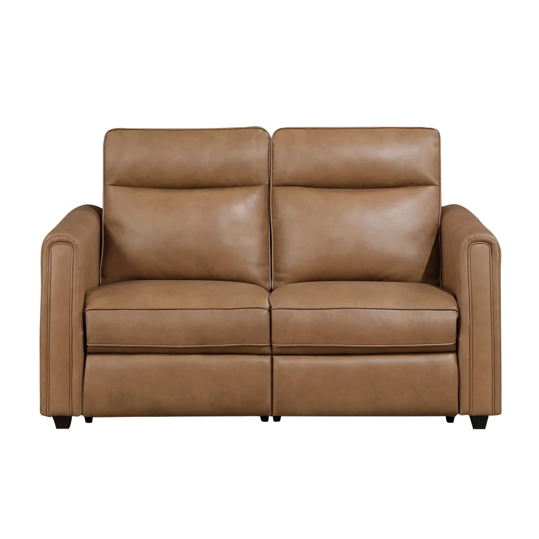 Equinox Reclining Loveseat, Brown