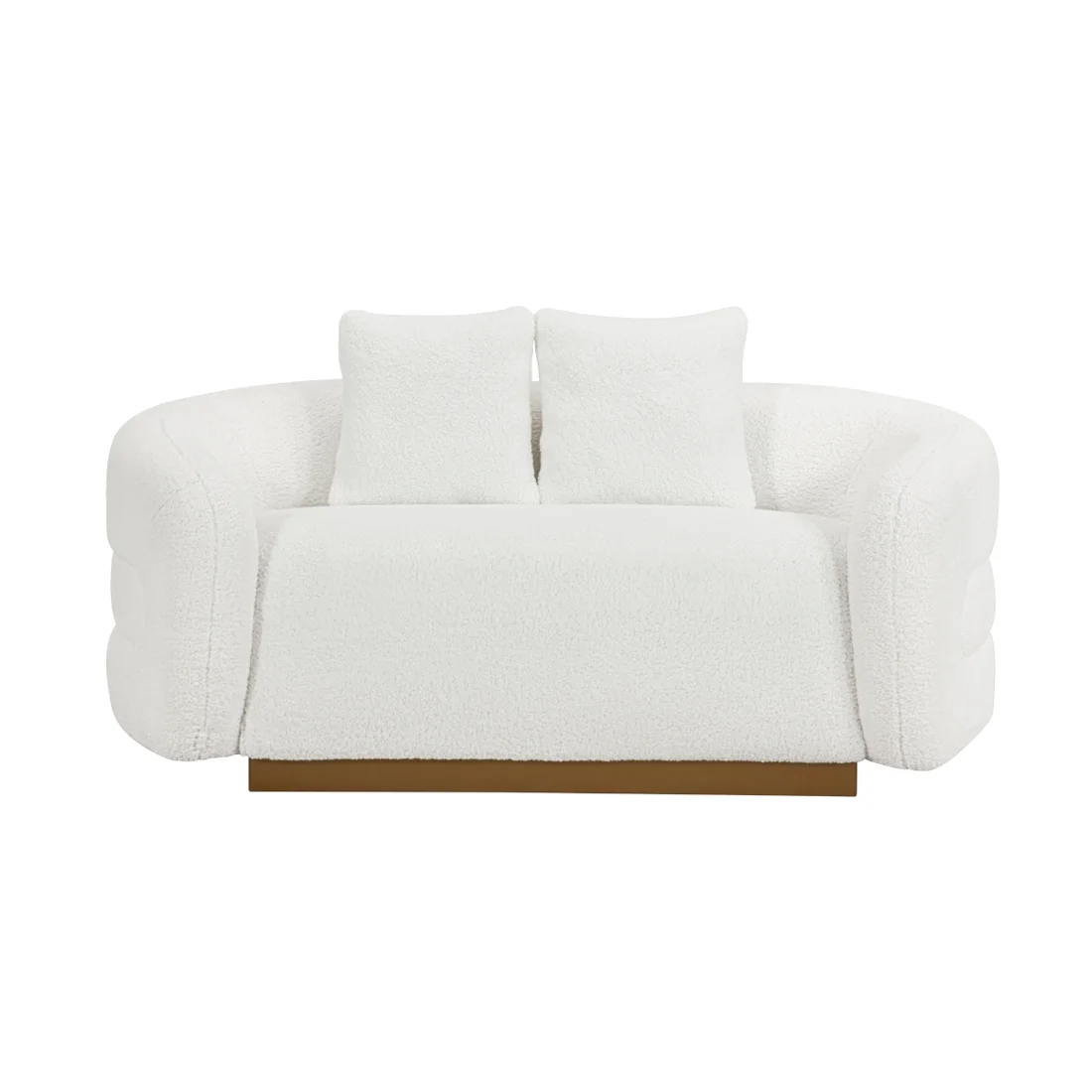 Novella Loveseat, White
