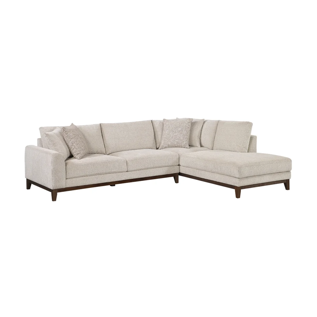 Juniper 2-Piece Sectional, Taupe
