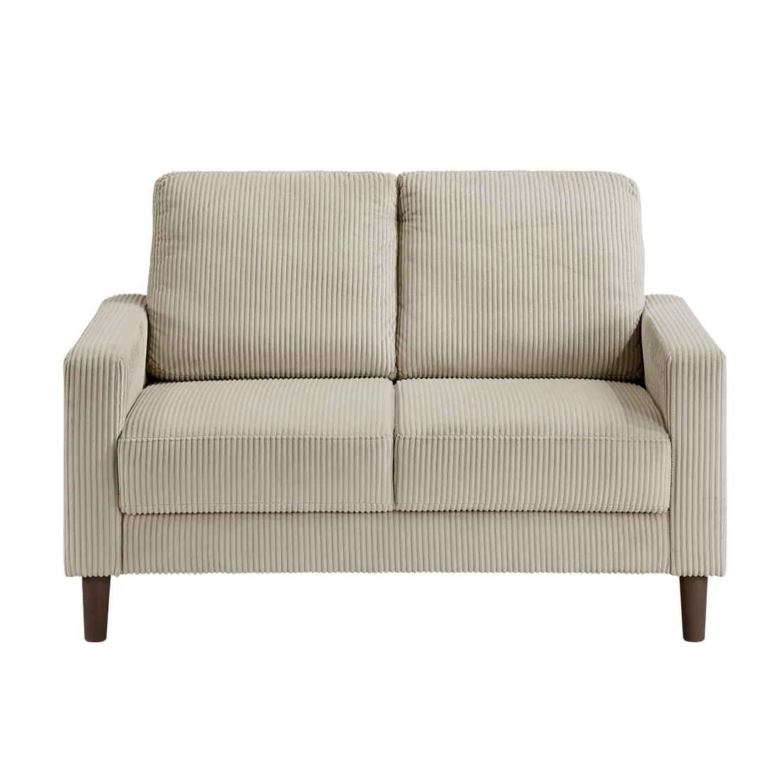 Crandall Loveseat, Taupe, view 1