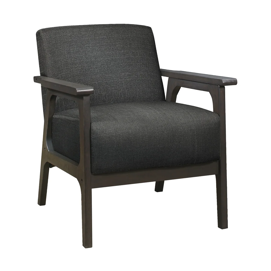Ocala Accent Chair, Dark gray, view 1