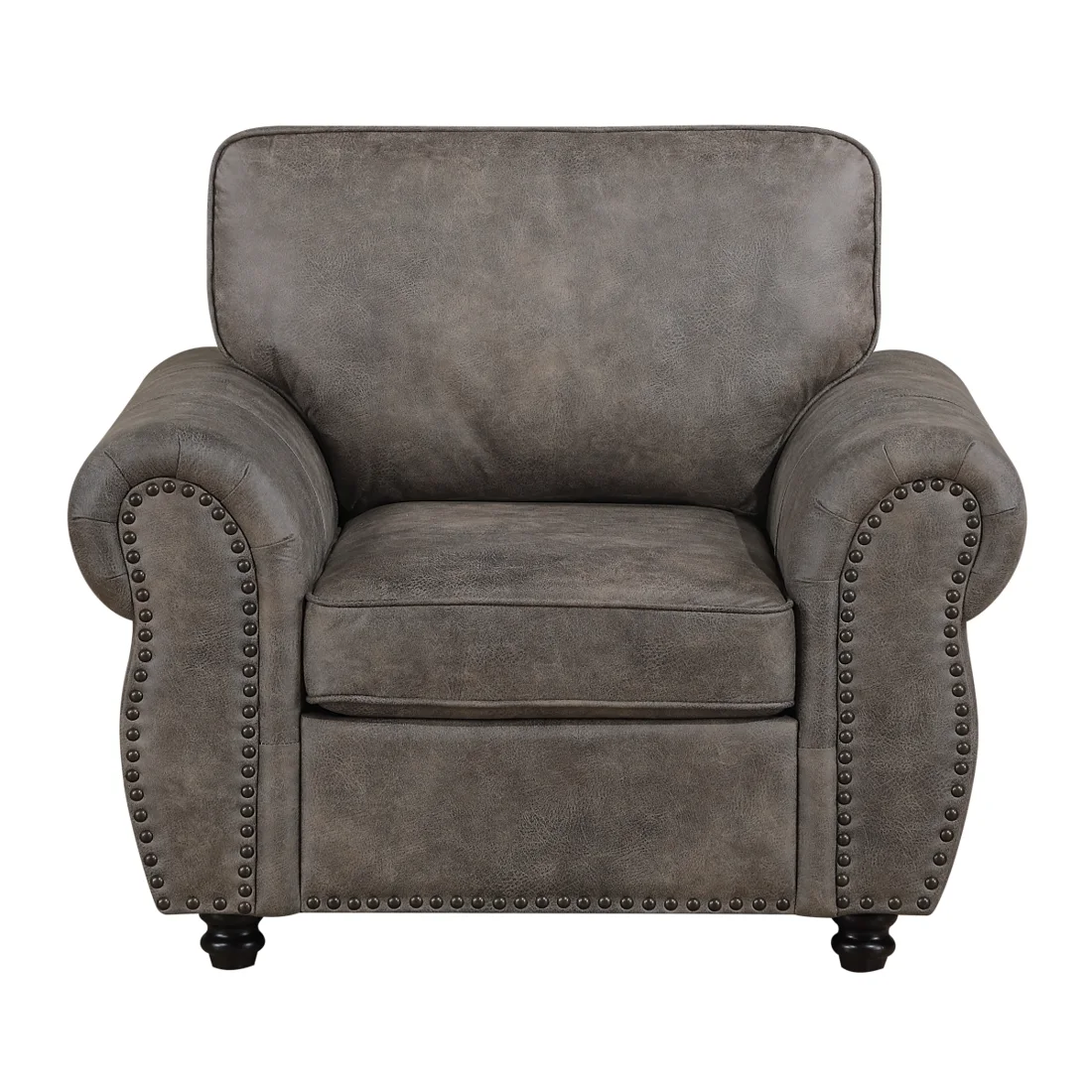Pinnacle Chair, Brownish gray, view 1