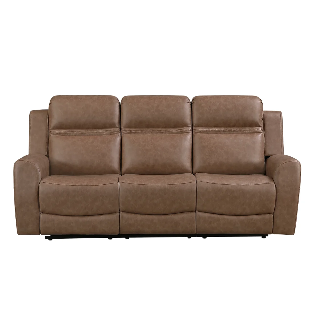 Hearth Reclining Sofa, Brown