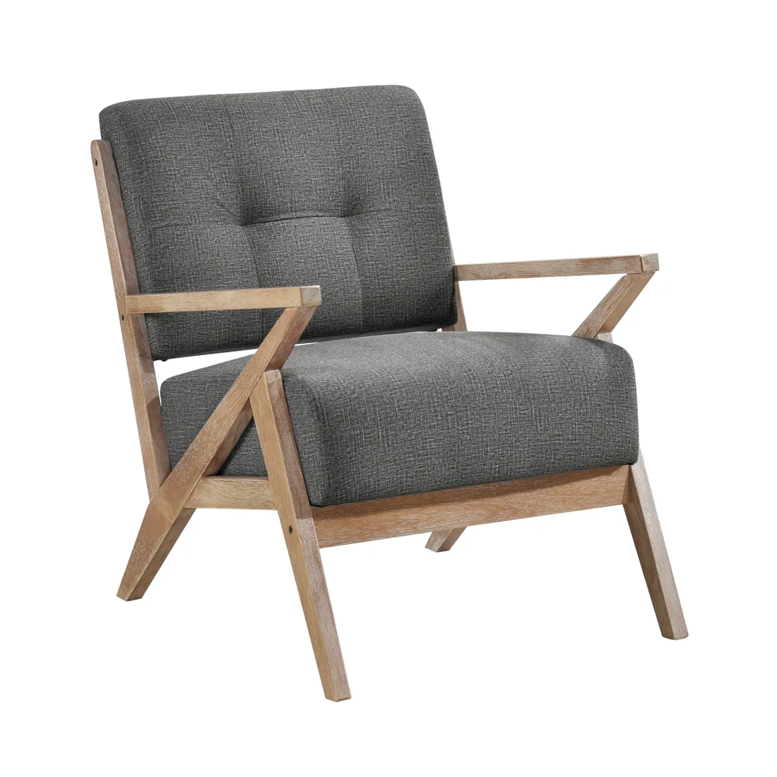 Ollen Accent Chair, Dark gray