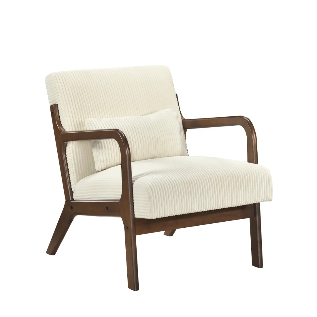Twill Accent Chair, Beige