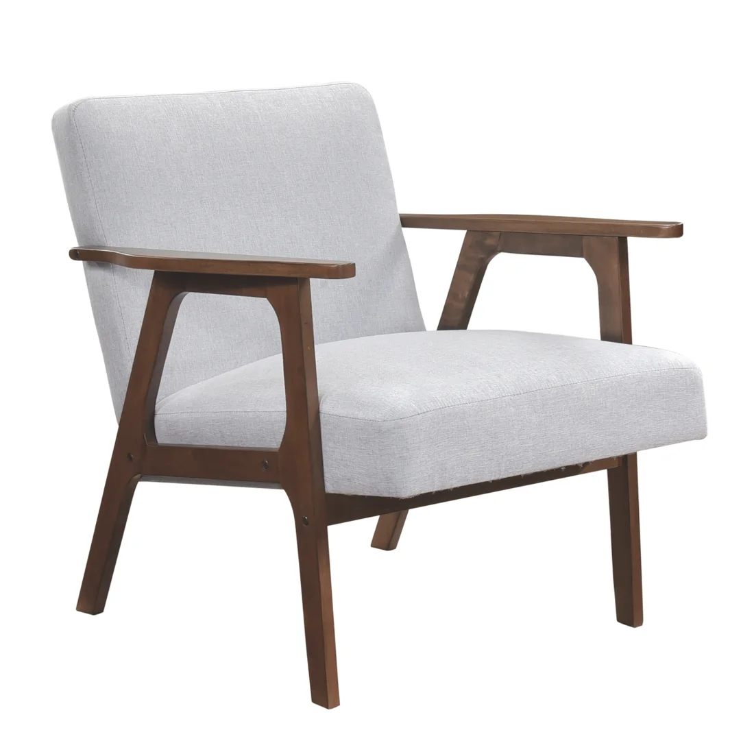 Omara Accent Chair, Gray, view 1