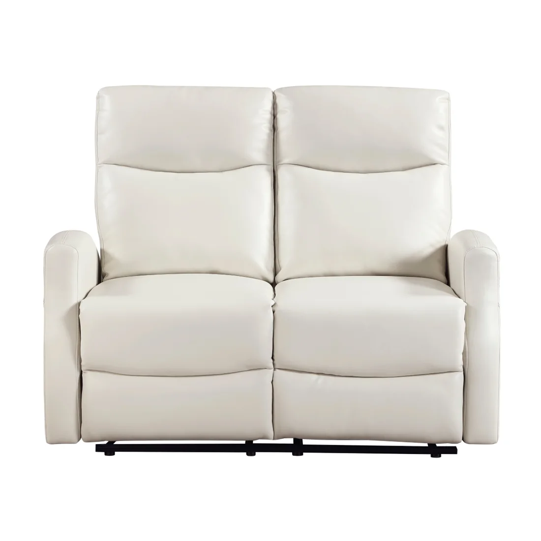 Heisley Reclining Loveseat, Beige